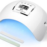 CICK UV LED Nail Lamp 72W UV Light for Nails with 4 Timers, Faster Nail dryers with Auto Senor, Nail Light for Professional Manicure Salon